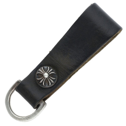 Chrome Hearts Cross Ball Belt Loop Black x Silver