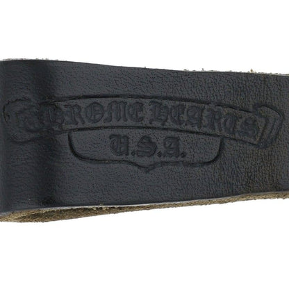 Chrome Hearts Cross Ball Belt Loop Black x Silver
