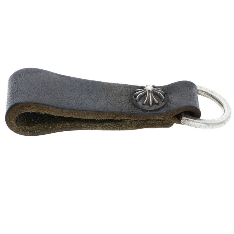 Chrome Hearts Cross Ball Belt Loop Black x Silver