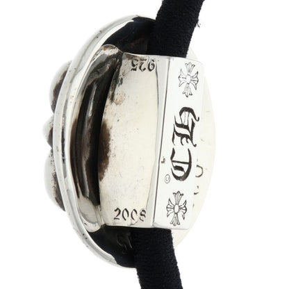 Chrome Hearts Flare button hair tie Black x Silver