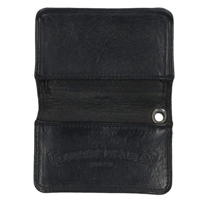 Chrome Hearts Grommet Leather Card Case Black Size ONE SIZE