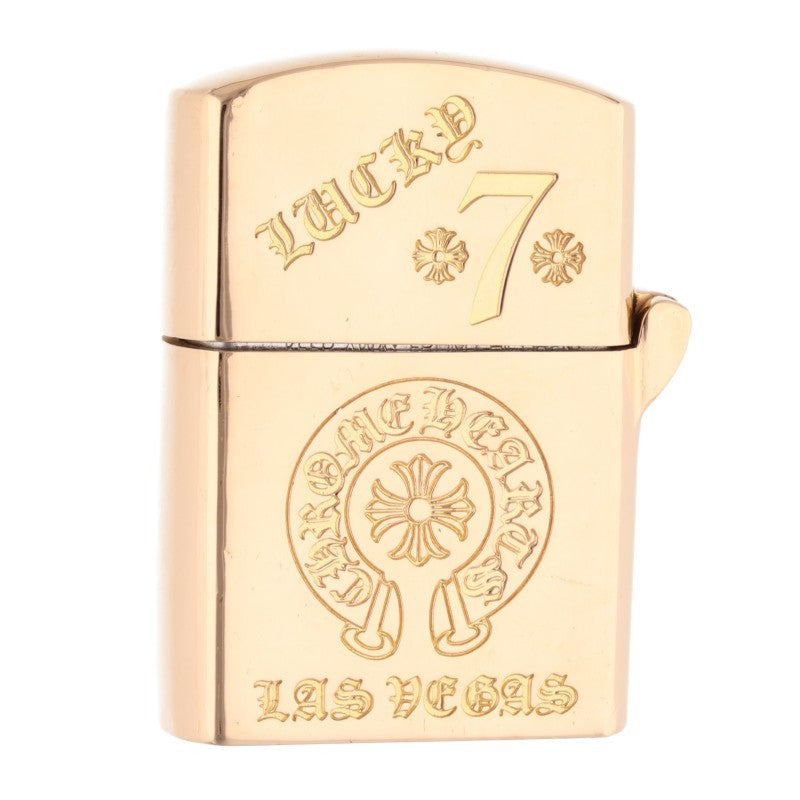 Chrome Hearts 22K Zippo Lighter Z-V7 (Yellow Gold)