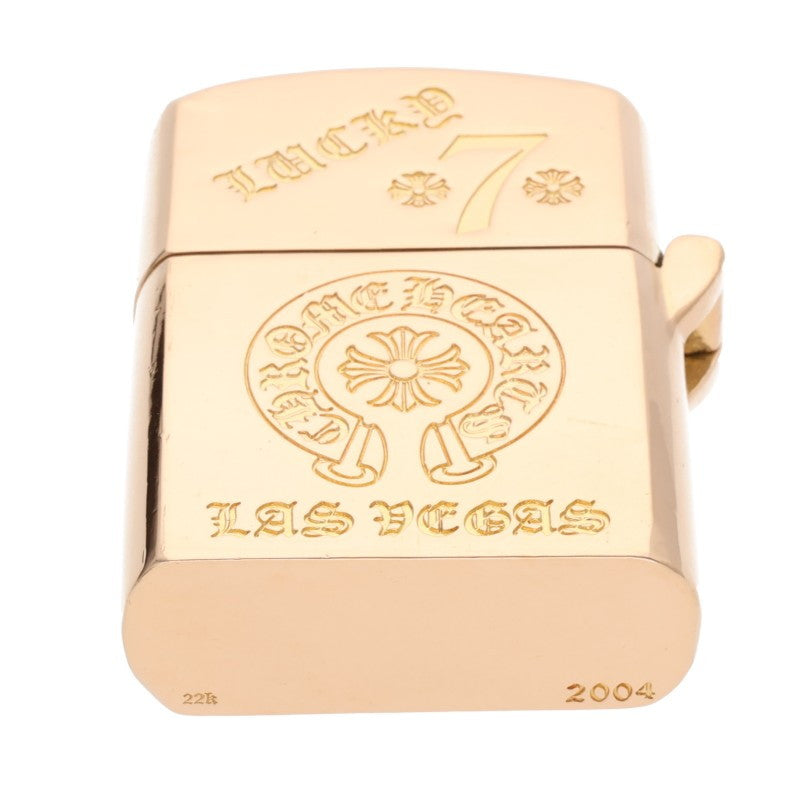 Chrome Hearts 22K Zippo Lighter Z-V7 (Yellow Gold)