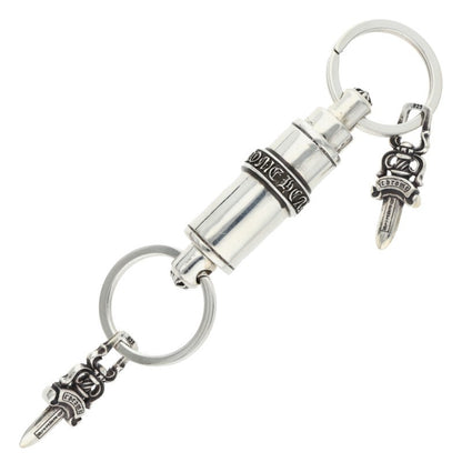 Chrome Hearts VALET Silver Key Chain