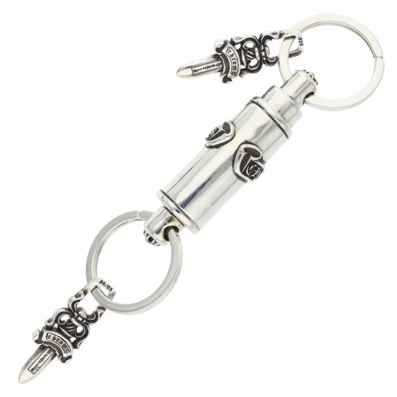 Chrome Hearts VALET Silver Key Chain