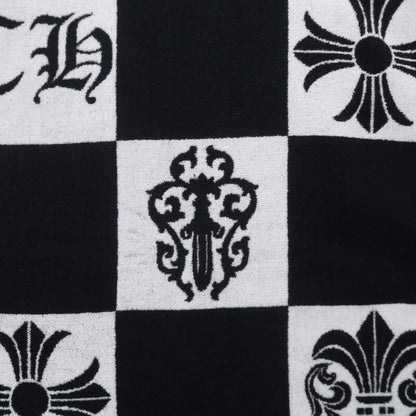 Chrome Hearts All-Over Print Cotton Beach Towel