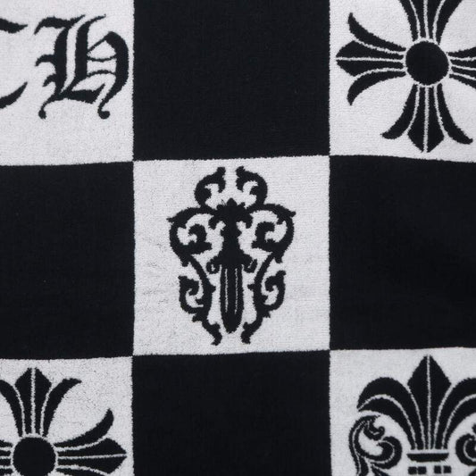 Chrome Hearts All-Over Print Cotton Beach Towel