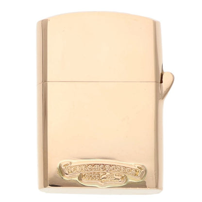 Chrome Hearts 22K V1 Small CH Cross Zippo Lighter (Yellow