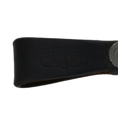 Chrome Hearts Floral Ball Leather Belt Loop Black x Multi