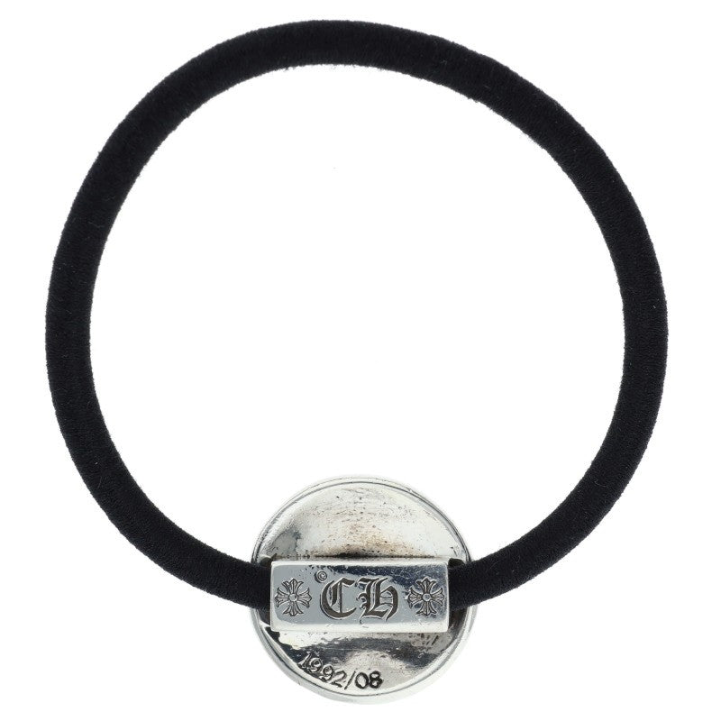 Chrome Hearts Star button hair tie Silver x Black