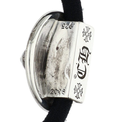 Chrome Hearts Star Button Hair Tie Black x Silver