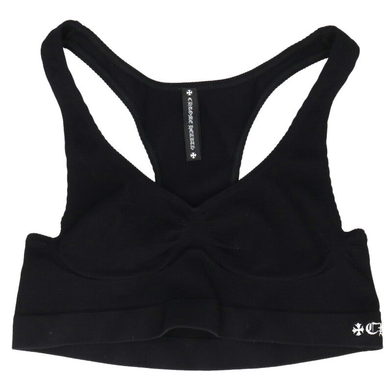 Chrome Hearts SPORT BRA Black Size M