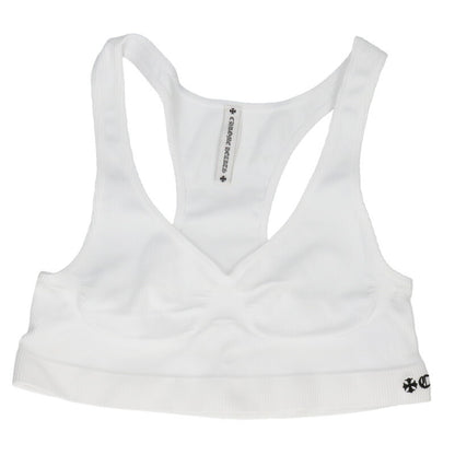 Chrome Hearts SPORT BRA White Size M
