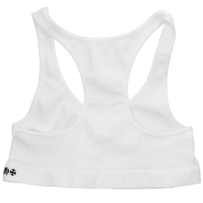 Chrome Hearts SPORT BRA White Size M