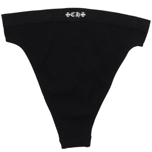 Chrome Hearts SPORT BRIEF Rib Cotton Shorts Black Size M