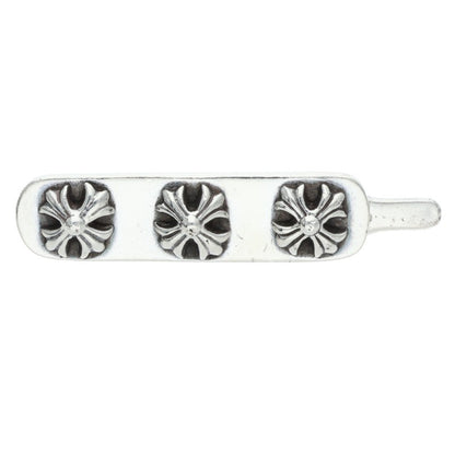 Chrome Hearts CH Plus Silver Hairpin Barrette Size ONE SIZE