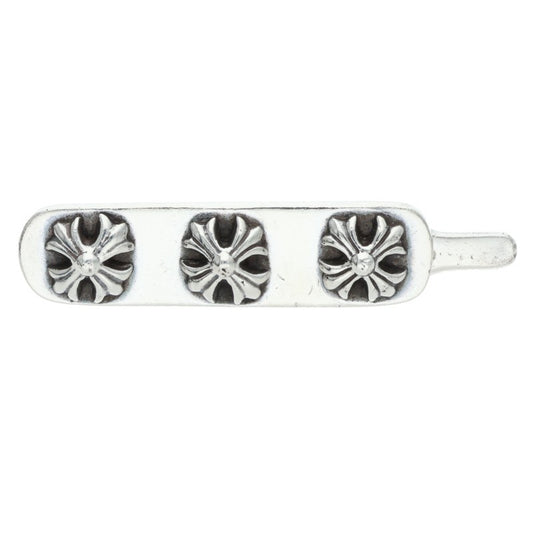 Chrome Hearts CH Plus Silver Hairpin Barrette Size ONE SIZE