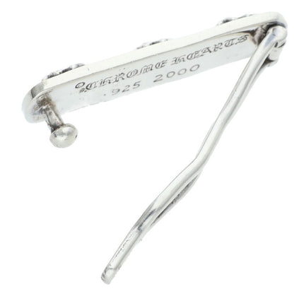 Chrome Hearts CH Plus Silver Hairpin Barrette Size ONE SIZE