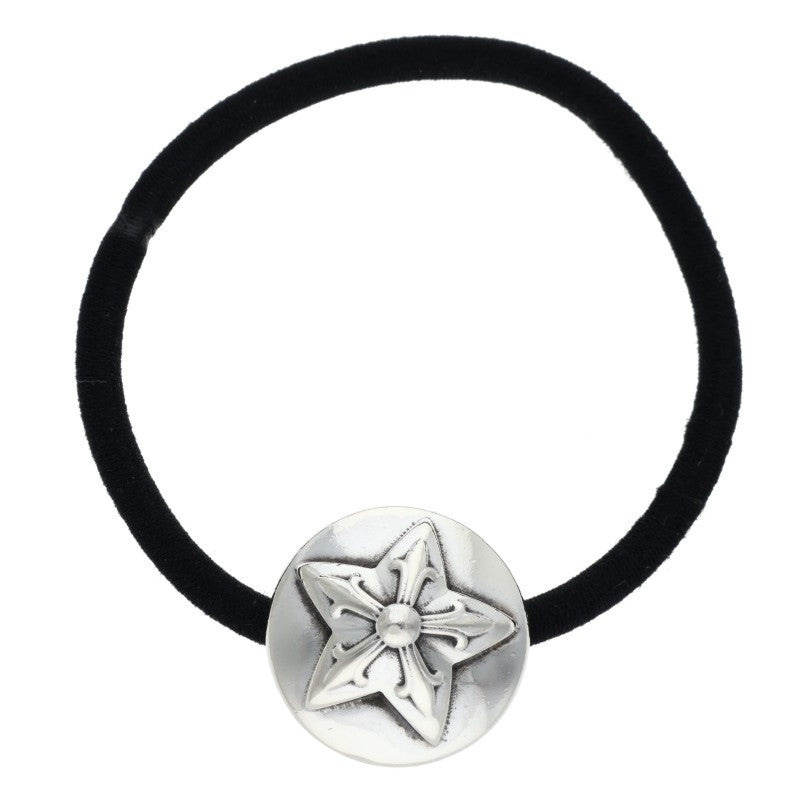 Chrome Hearts Star Button Hair Tie Silver