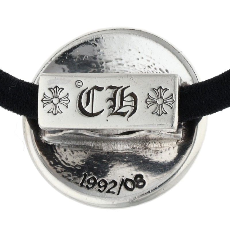 Chrome Hearts Star Button Hair Tie Silver