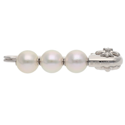 Chrome Hearts x Mikimoto CH Plus Pearl Pin Brooch