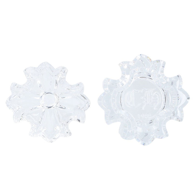 Chrome Hearts CH Plus Motif Glass Candle