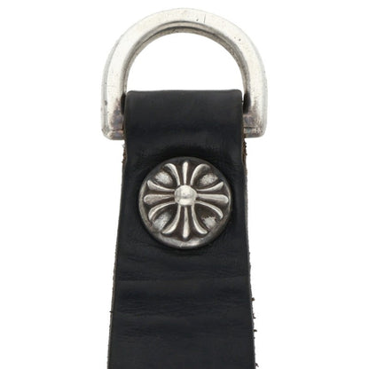 Chrome Hearts Cross Ball Belt Loop Black x Silver