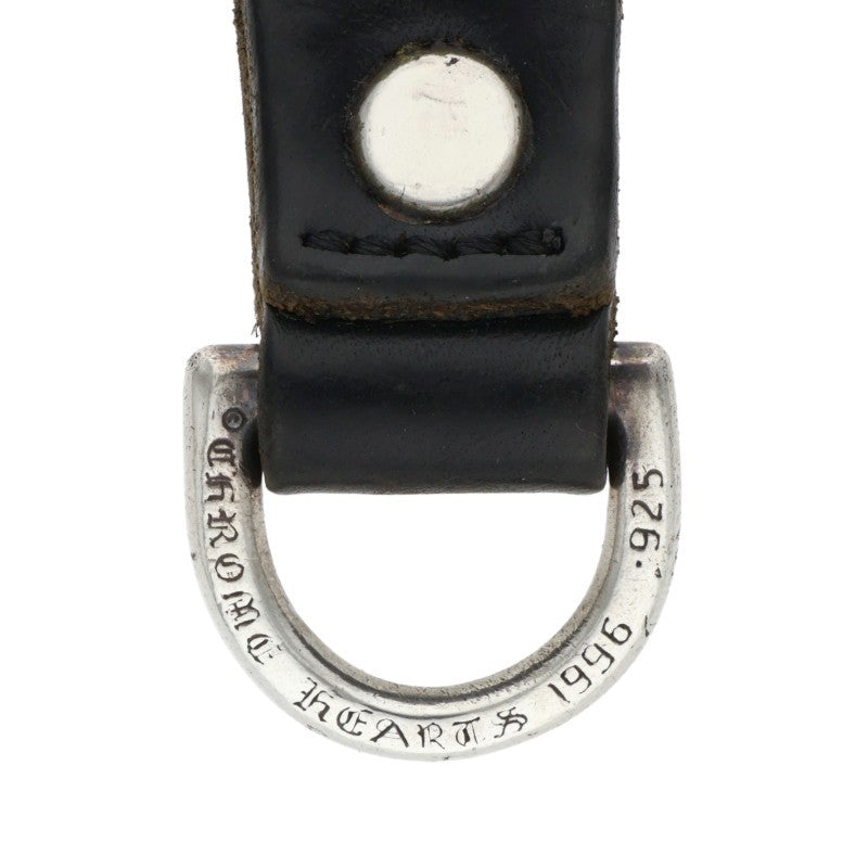 Chrome Hearts Cross Ball Belt Loop Black x Silver