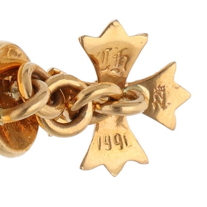 Chrome Hearts 22K Gold Cufflinks