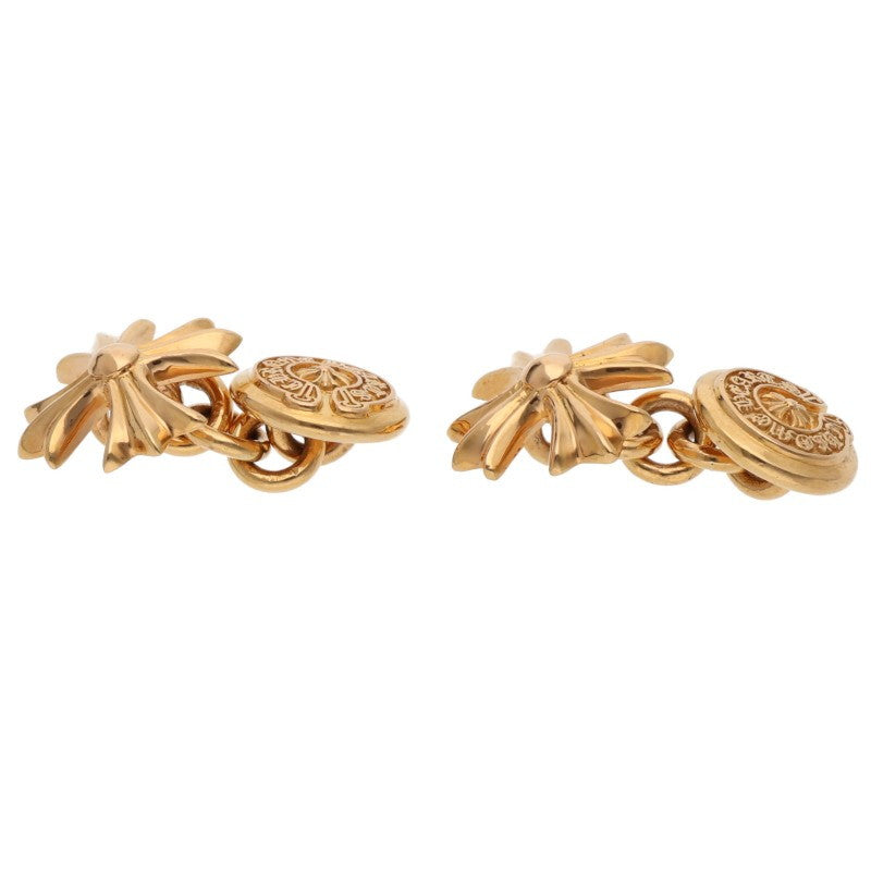 Chrome Hearts 22K Gold Cufflinks