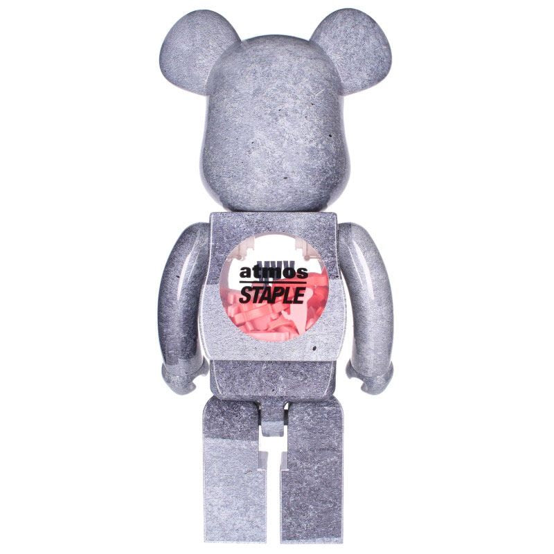 atmos x STAPLE TYPE-5 1000% Triple Name Figure Gray Size 10