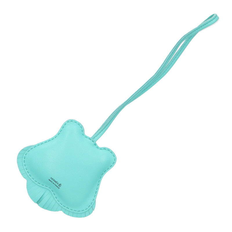 HERMES Petit H Tiger Agneau Silk Bag Charm Size ONE SIZE