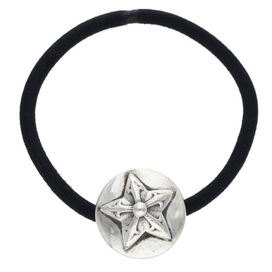 Chrome Hearts Sterling Silver Star Concho Hair Band