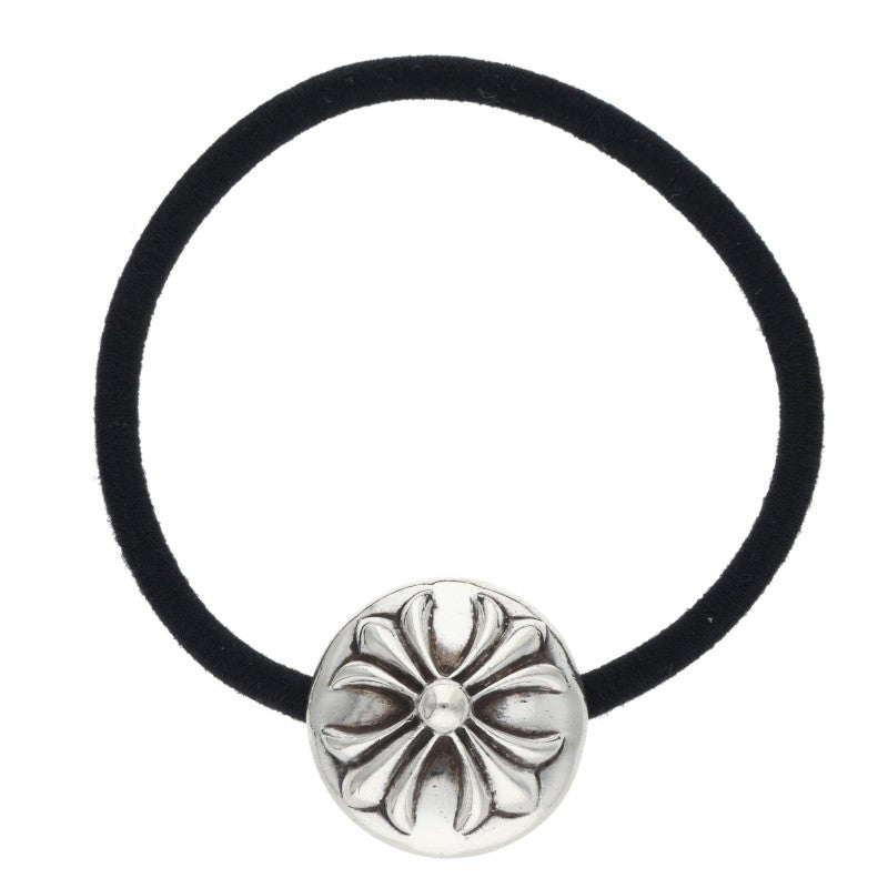 Chrome Hearts Cross-ball button hair tie Silver