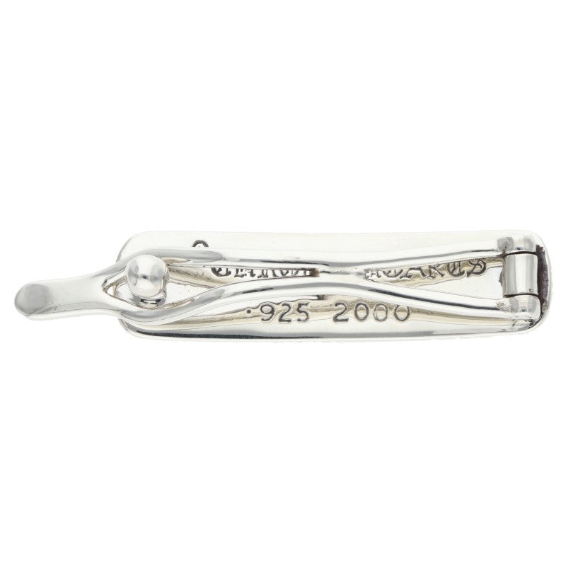 Chrome Hearts CH Plus Silver Diamond Hair Barrette