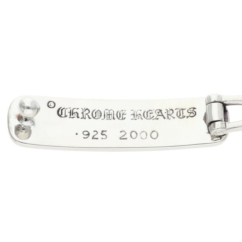 Chrome Hearts CH Plus Silver Diamond Hair Barrette
