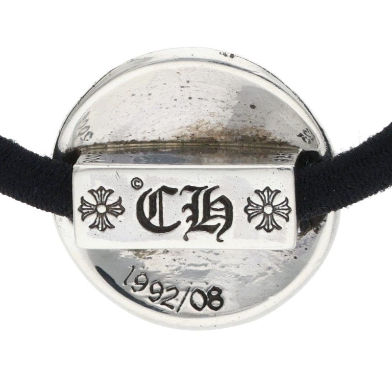 Chrome Hearts Star Button Hair Tie Silver x Black