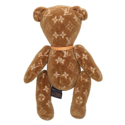 LOUISVUITTON Doudou Teddy Bear Monogram Plush Brown
