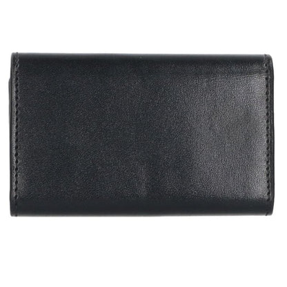 CELINE Triomphe Key Case Black Gold