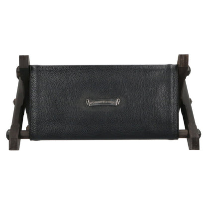 Chrome Hearts Cemetery Cross Patch Ebony Leg Remote Rack