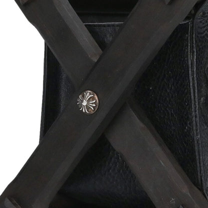 Chrome Hearts Cemetery Cross Patch Ebony Leg Remote Rack