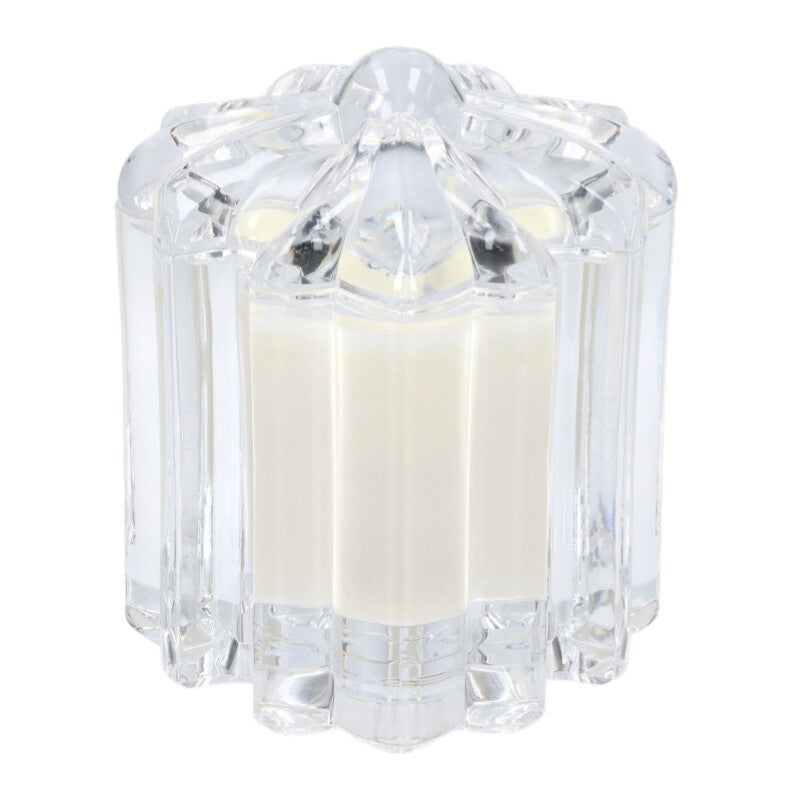 Chrome Hearts CH Plus Motif Glass Candle Case Clear