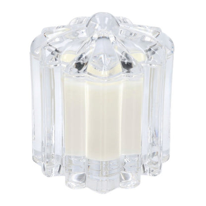 Chrome Hearts CH Plus Motif Glass Candle Case Clear