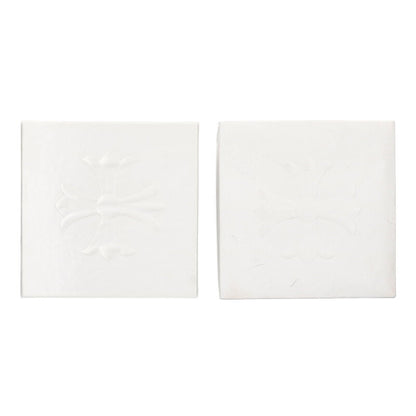 Chrome Hearts CH Plus Motif Glass Candle Case Clear