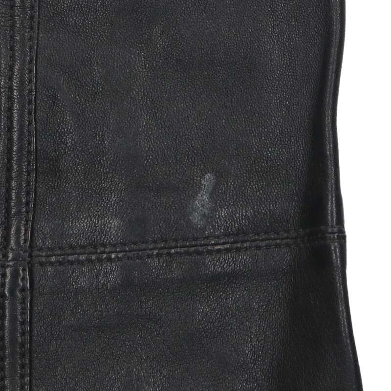 Chrome Hearts Cross Patch Leather Arm Cover Black Silver