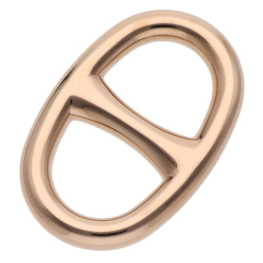 HERMES Chaine d'Ancre Gold Scarf Ring Size ONE SIZE