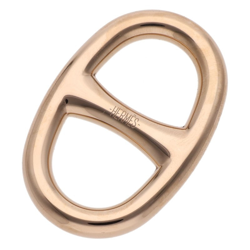 HERMES Chaine d'Ancre Gold Scarf Ring Size ONE SIZE