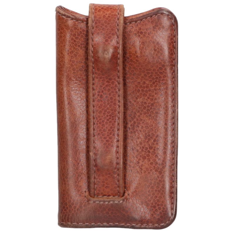 Chrome Hearts Cross Button Leather Key Case Size ONE SIZE
