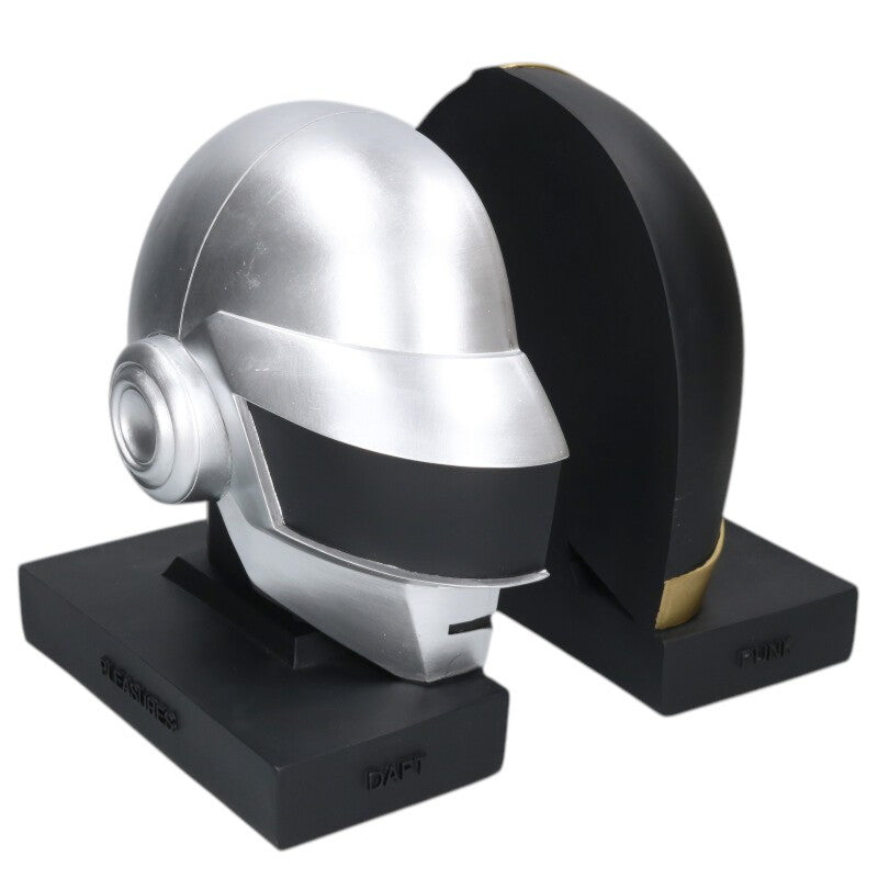 PLEASURES Daft Punk Helmets Bookend Silver/Gold