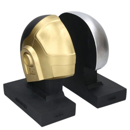 PLEASURES Daft Punk Helmets Bookend Silver/Gold